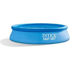 INTEX 8-Ft  swimming pool (8×24) with Box  & New Dc Electric Air Pump