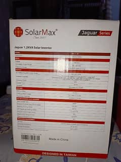 SOLAR Max Jaguar 1.2 Kw hybrid solar inverter