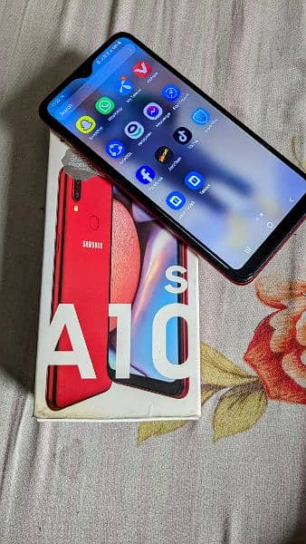 Samsung A10s exchange with mobile with original box 1