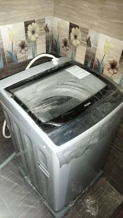 Haier full automatic washing machine Hardly 4.5 time use only