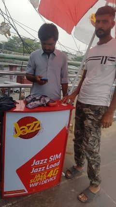 Outdoor stall activity