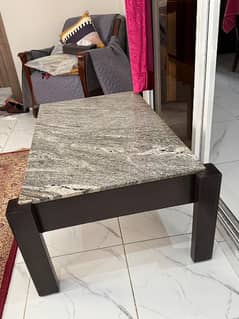 Marble table slightly used