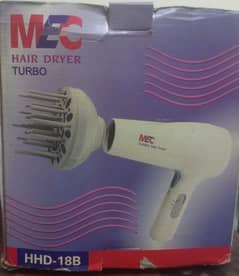 turbo hair dryer