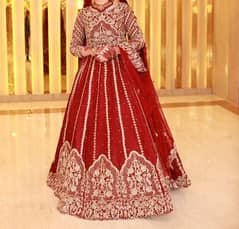 Bridal Lehnga / Wedding dress / Barat wear / Bridal red Dress