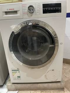 Bosch front load washer & dryer machine