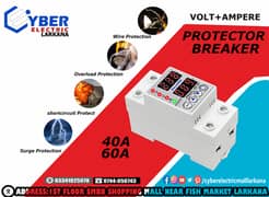 Voltage+Ampere Protector Device 63Amperes