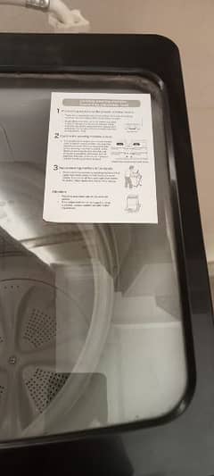 Automatic washing machine almost new only 4 months use