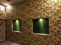 Artificial Grass, Wallpaper & PVC Pannel design 0