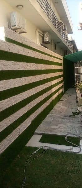 Artificial Grass, Wallpaper & PVC Pannel design 5