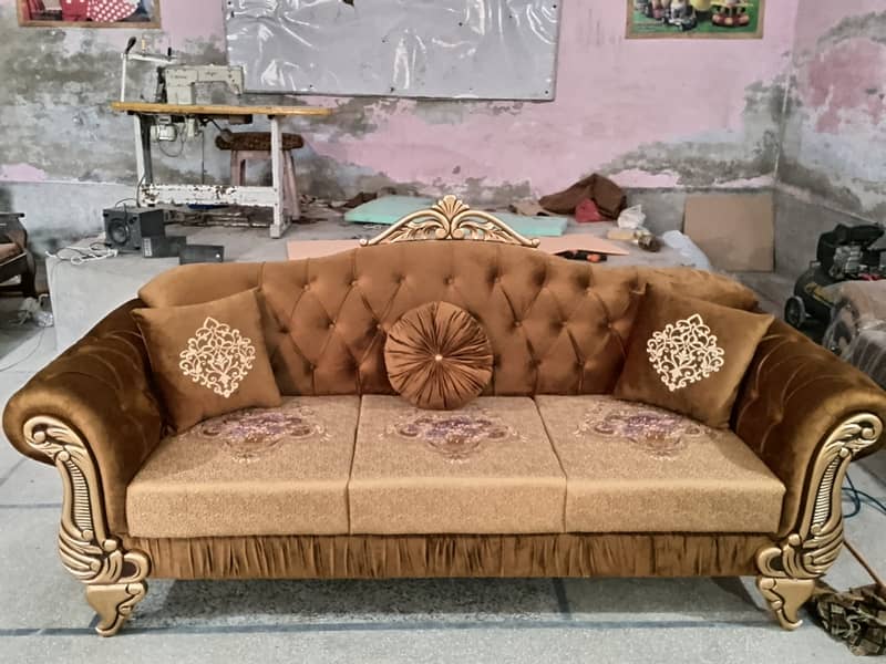 sofa set / 6 seater sofa set for sale / luxury sofa set /wooden Sofa 0