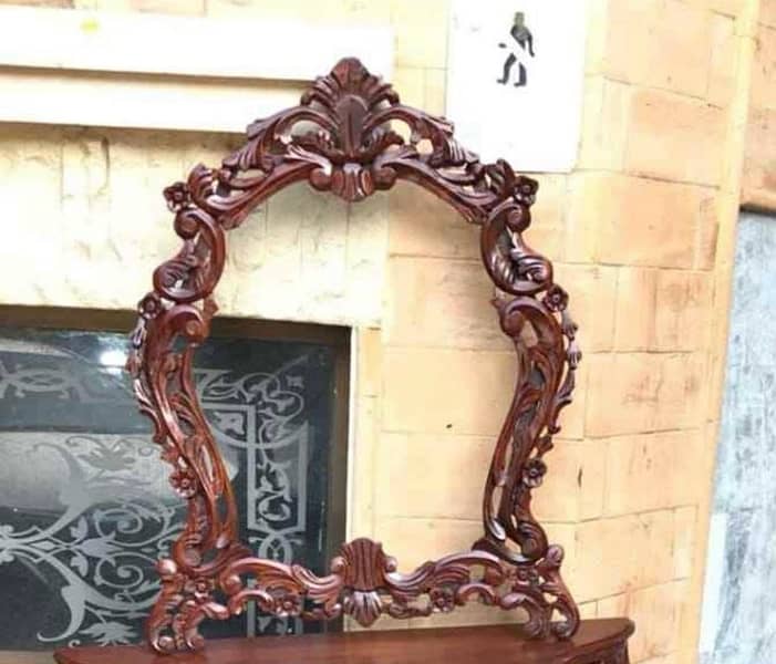 pure wooden mirror 2