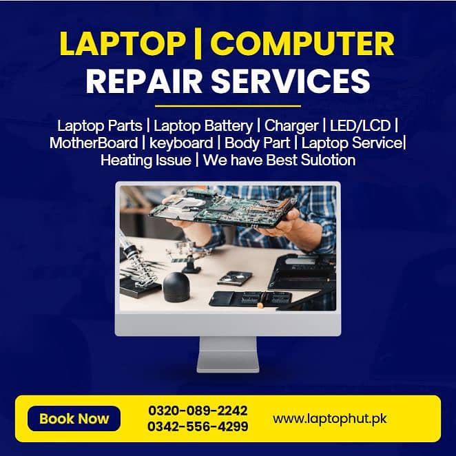 * Laptop | Computer Repairing Master ** THE LAPTOP HUT | LED/LCD |SSD 7