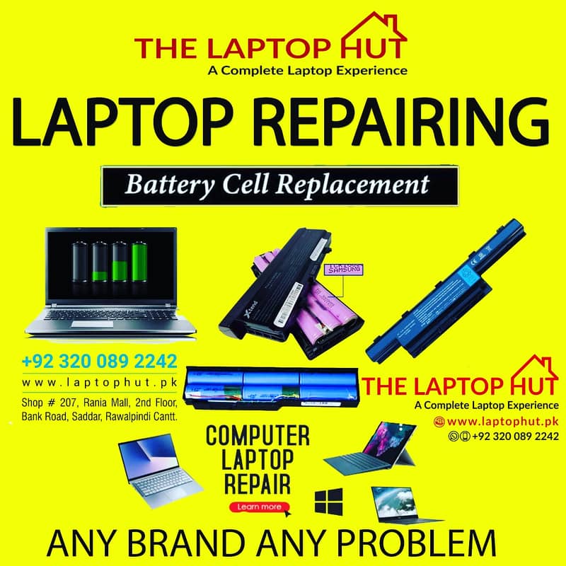 * Laptop | Computer Repairing Master ** THE LAPTOP HUT | LED/LCD |SSD 11