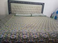 Double Bed With Spring Matters For urgent sale