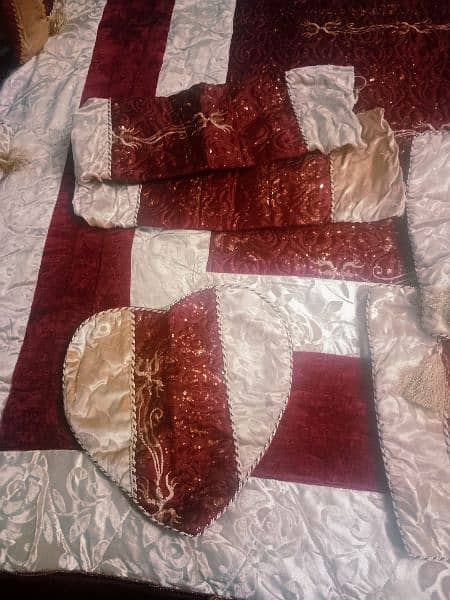 bridal bedsheet for sale 2