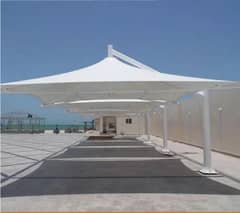 Canopy Shades !| Tensile Parking Porch | Cafe Roofing Structure