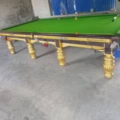 Snooker Table Shendder Size 6/12  marble 2 inch  5 month used