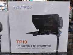 10 inch Teleprompter 8 inch and 7 inch Feel world and Lens Go brand