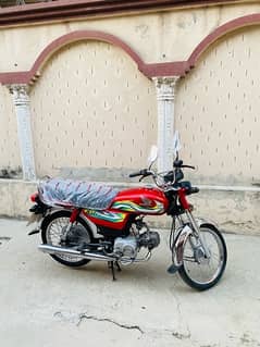 Honda CD70 2023Model applied for NEW condition 11000 km use just