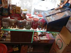 Wood Counter For Grocery Shop