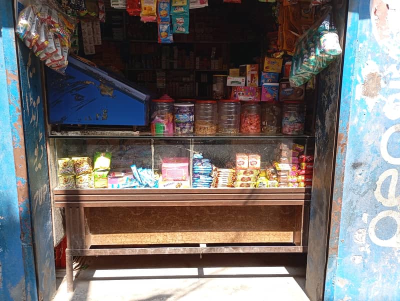 Wood Counter For Grocery Shop 4