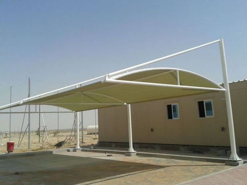 Canopy Sheds | Tensile Car parking sheds | Pole sheds 14