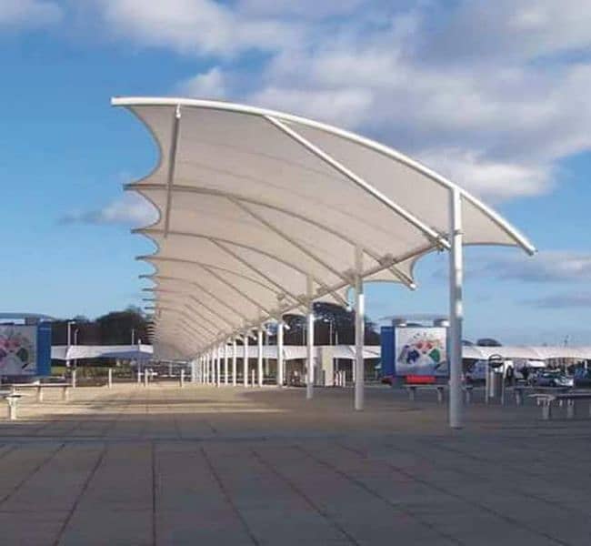 Canopy Sheds | Tensile Car parking sheds | Pole sheds 15