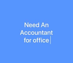 Need accountant