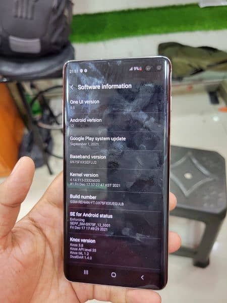 SAMSUNG GALAXY S10 PLUS ( EXCHANGE WALA. DHOOR RHA IS ADD SAI ) 7