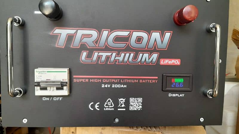 LG/SAMSUNG/TRICON LITHIUM BATTERIES AVAILABLE 50AH TO 300AH 3