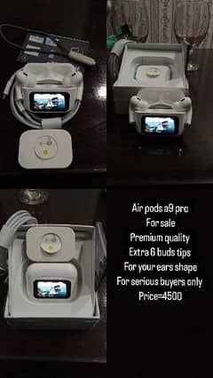 A9 pro ear pods