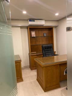 DHA Phase 6 Bukhari Commercial 1000 sq/ft Office Fully Furnished Good Location