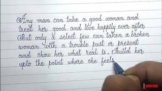 beautiful handwriting