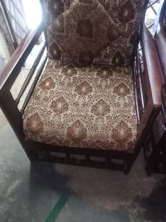 wooden sofa  7 seater 0