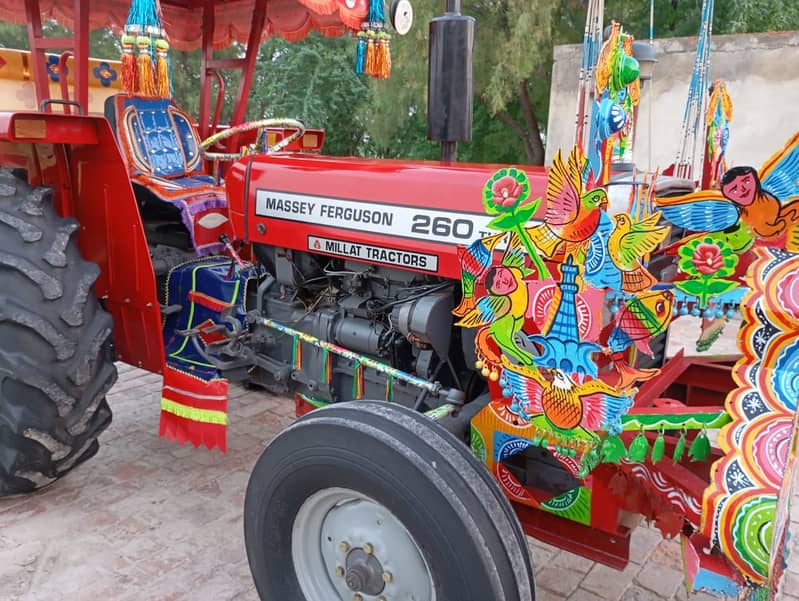 Tractor Millat Massey Ferguson 260 model 2018 1