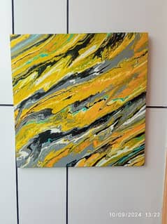 Vibrant Yellow painting 0