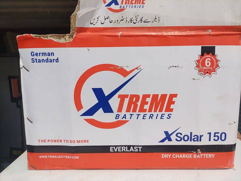 ups and xsolar 150 Everlast extreme batterie 1