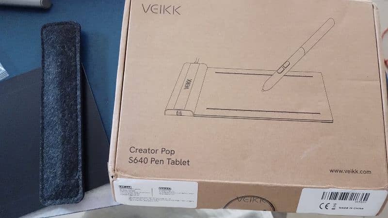 Veikk s640 graphics tablet (original) 1