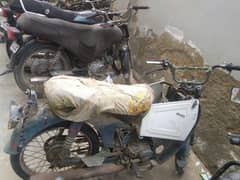 Honda 50 cc convert 70 cc in scrap rates