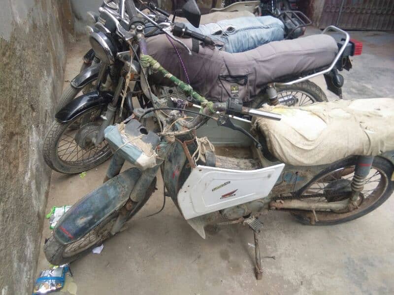 Honda 50 cc convert 70 cc in scrap rates 1