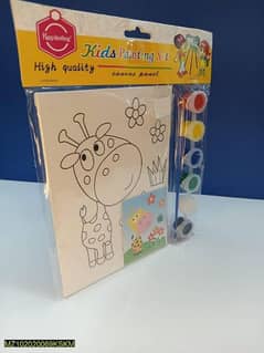 Mini kids canvas kit paint set