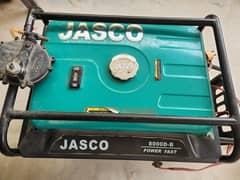 Jasco 8000D-b 6.5kVA Generator (Green Series), Gas kit installed.