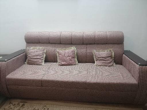 Sofa set with dewan 3