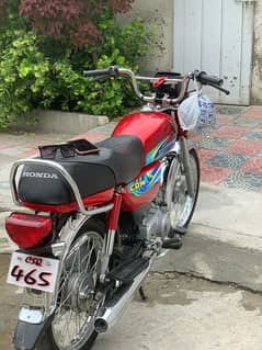 Honda CD 70 model 23/24 islamabad register