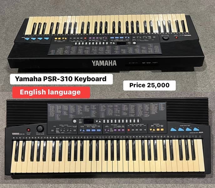 Yamaha psr -650 keyboard piano 2