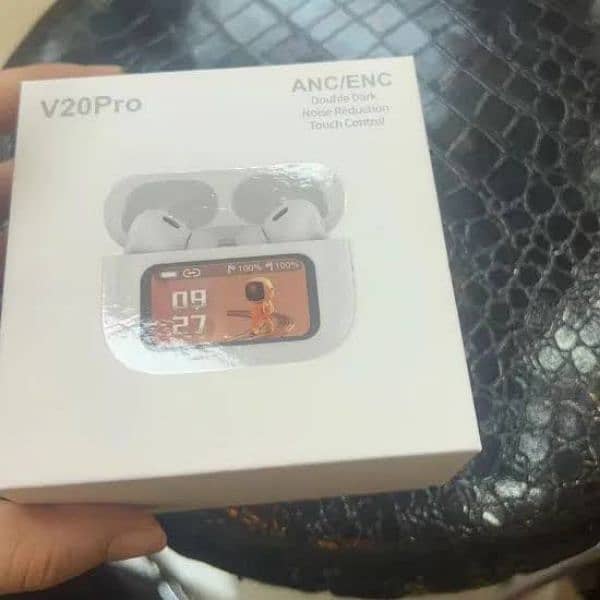 V20 pro airpods, v20ctouch screen airpods,
wireless earbuds 2