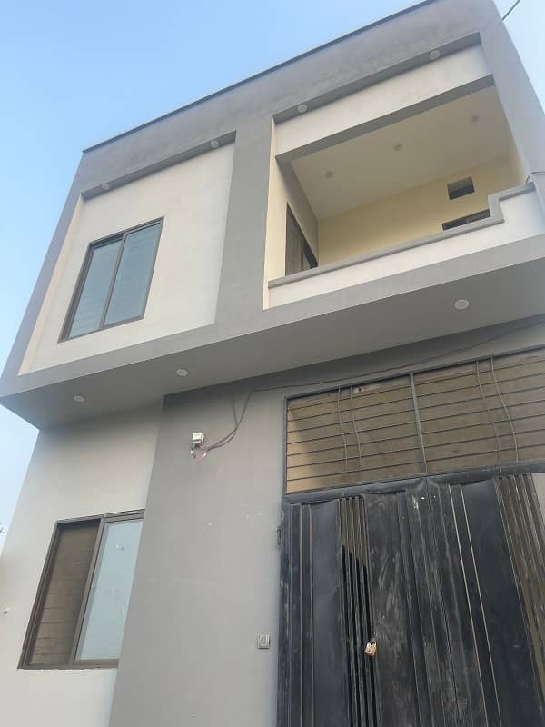 3 MARLA BRAND NEW HOUSE FOR SALE IN KHALIL TOWN SADHOKE MOZA 1