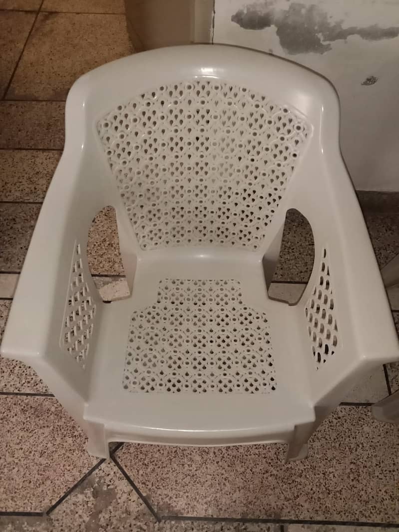 Plastic safa chairs 1