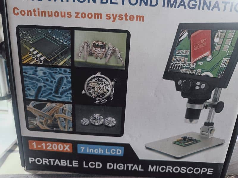 microscope camera with LCD 1