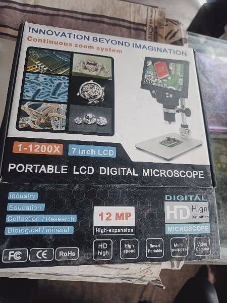 microscope camera with LCD 11